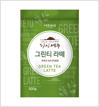 Latte trà xanh Jeju sạch